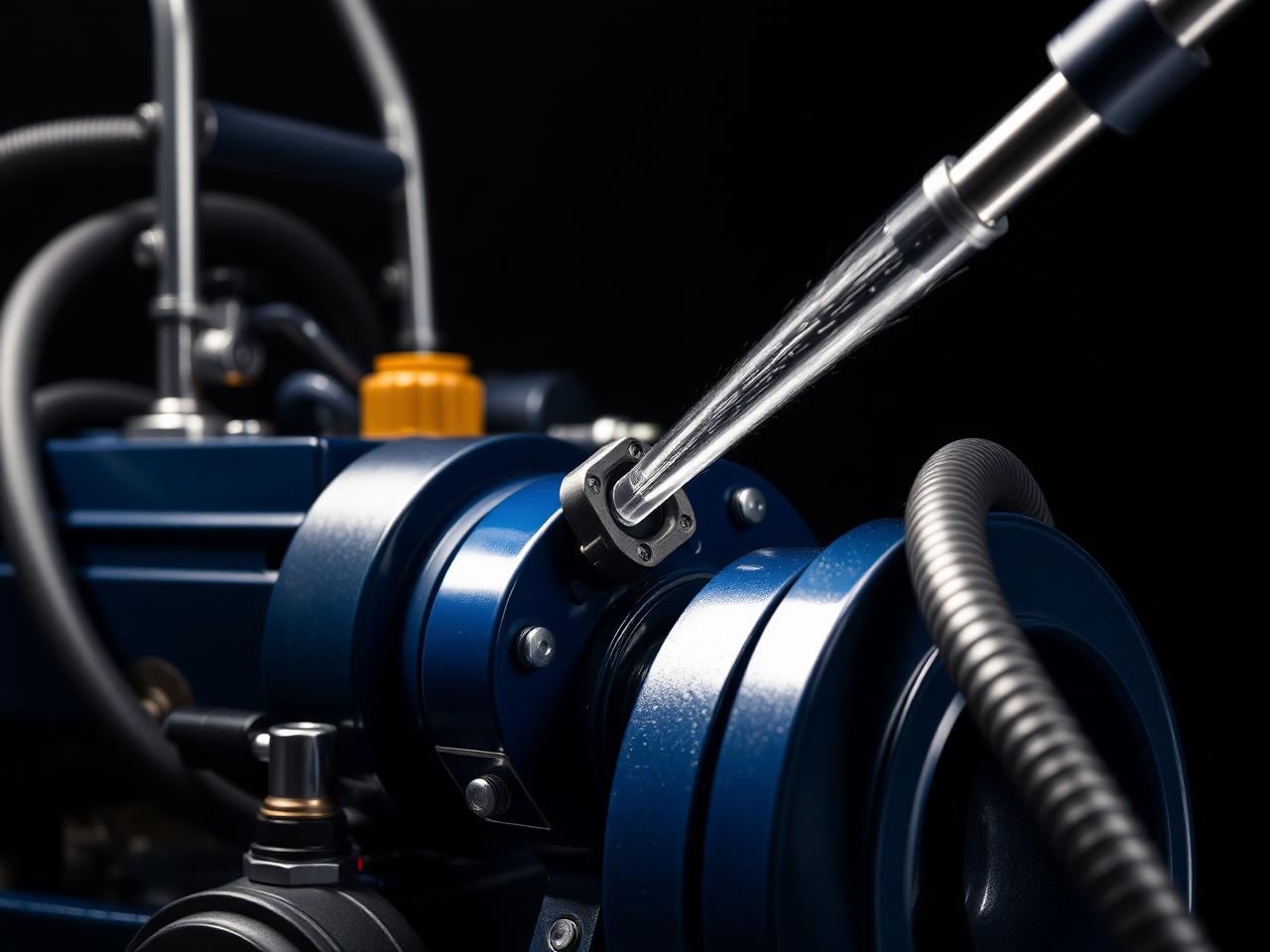 Equipamento profissional de hidrojateamento